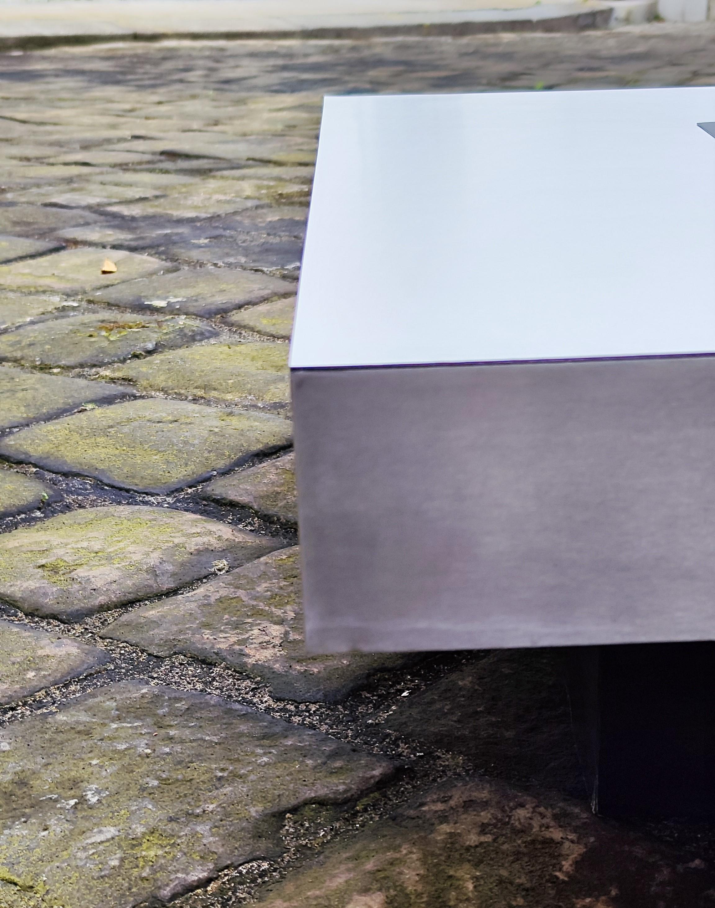 Table basse de bar centrale Willy Rizzo, années 70 - 1970 en vente 9