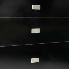 Willy Rizzo chest of drawers in laminate and wood, 1970