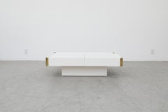 Willy Rizzo Couchtisch mit Hidden Bar