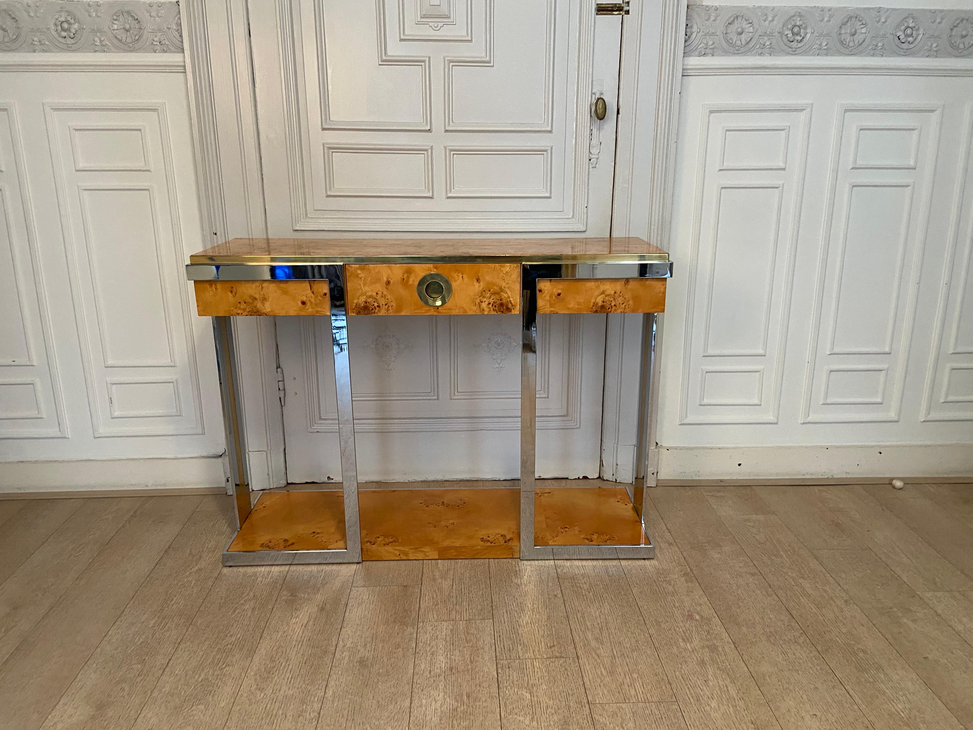 Willy Rizzo console for Mario Sabot (Alveo collection).