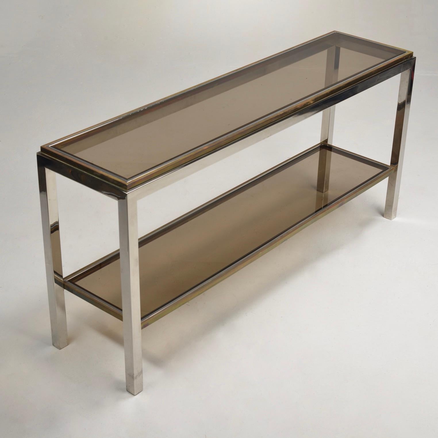 Willy Rizzo Console Table In Good Condition For Sale In Los Angeles, CA