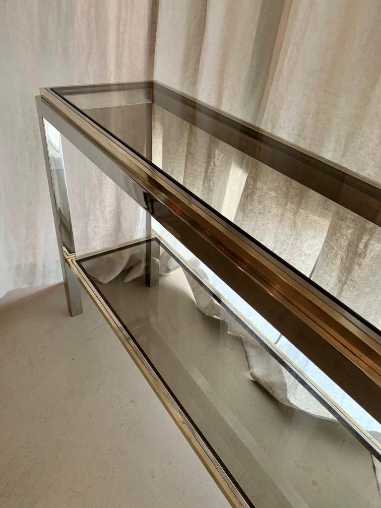 Willy Rizzo console table In Good Condition For Sale In Hellerup, DK