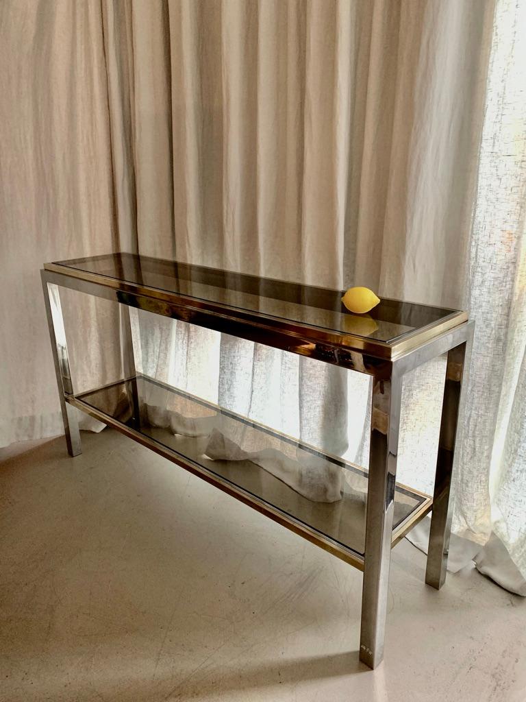 Willy Rizzo console table For Sale 1