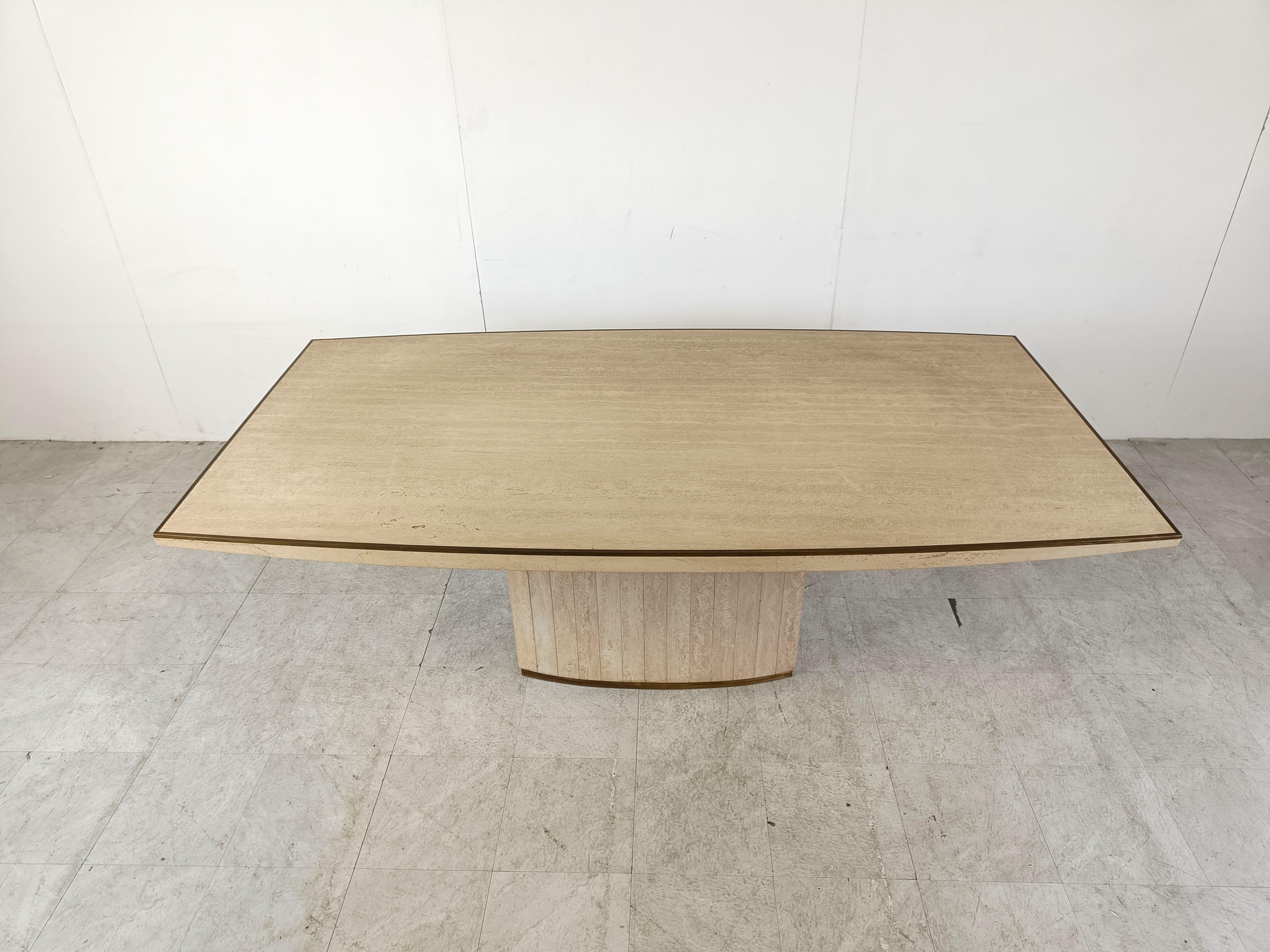 Willy rizzo dining table for Jean Charles, 1970s 2