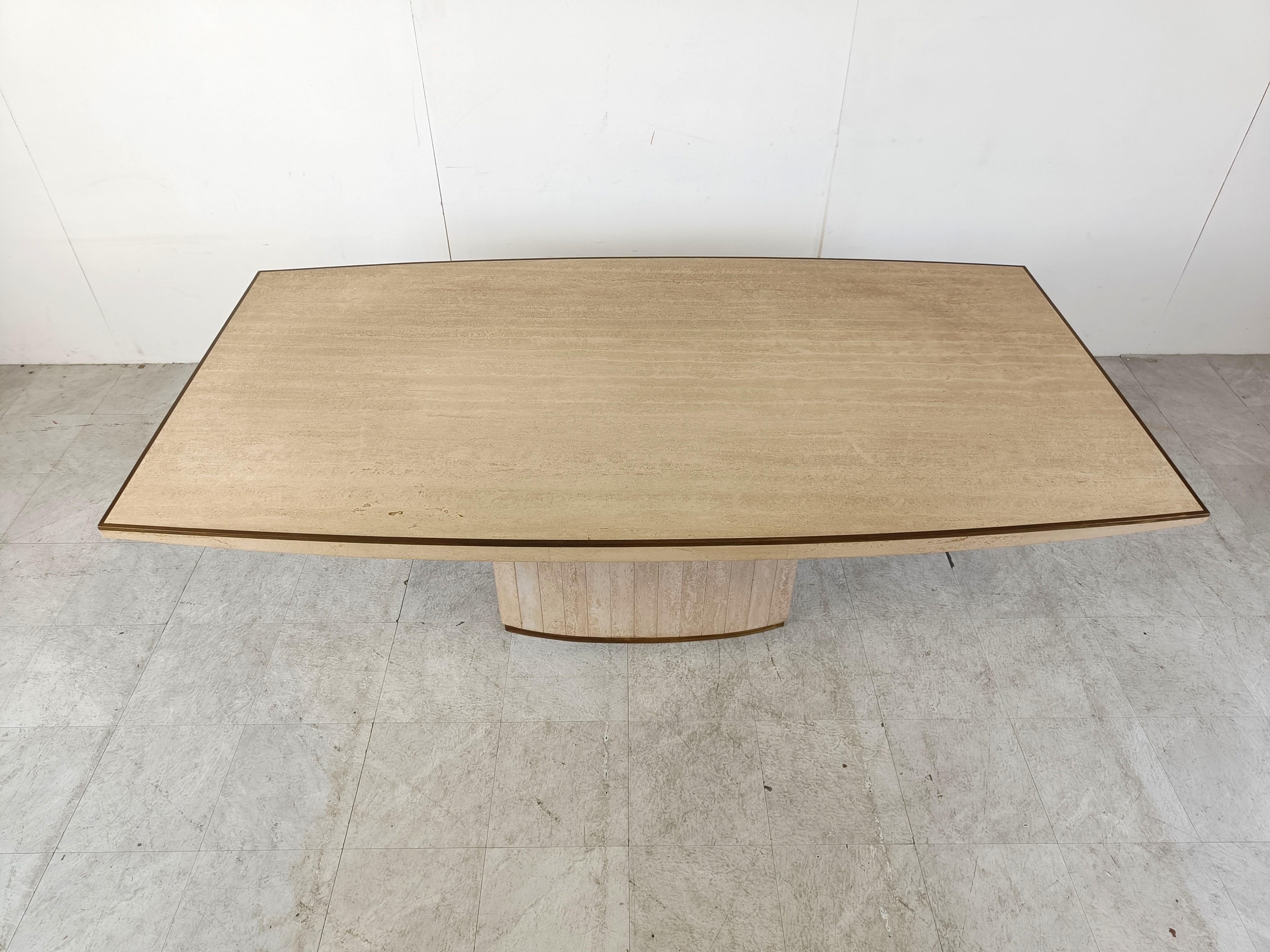 Willy rizzo dining table for Jean Charles, 1970s 3