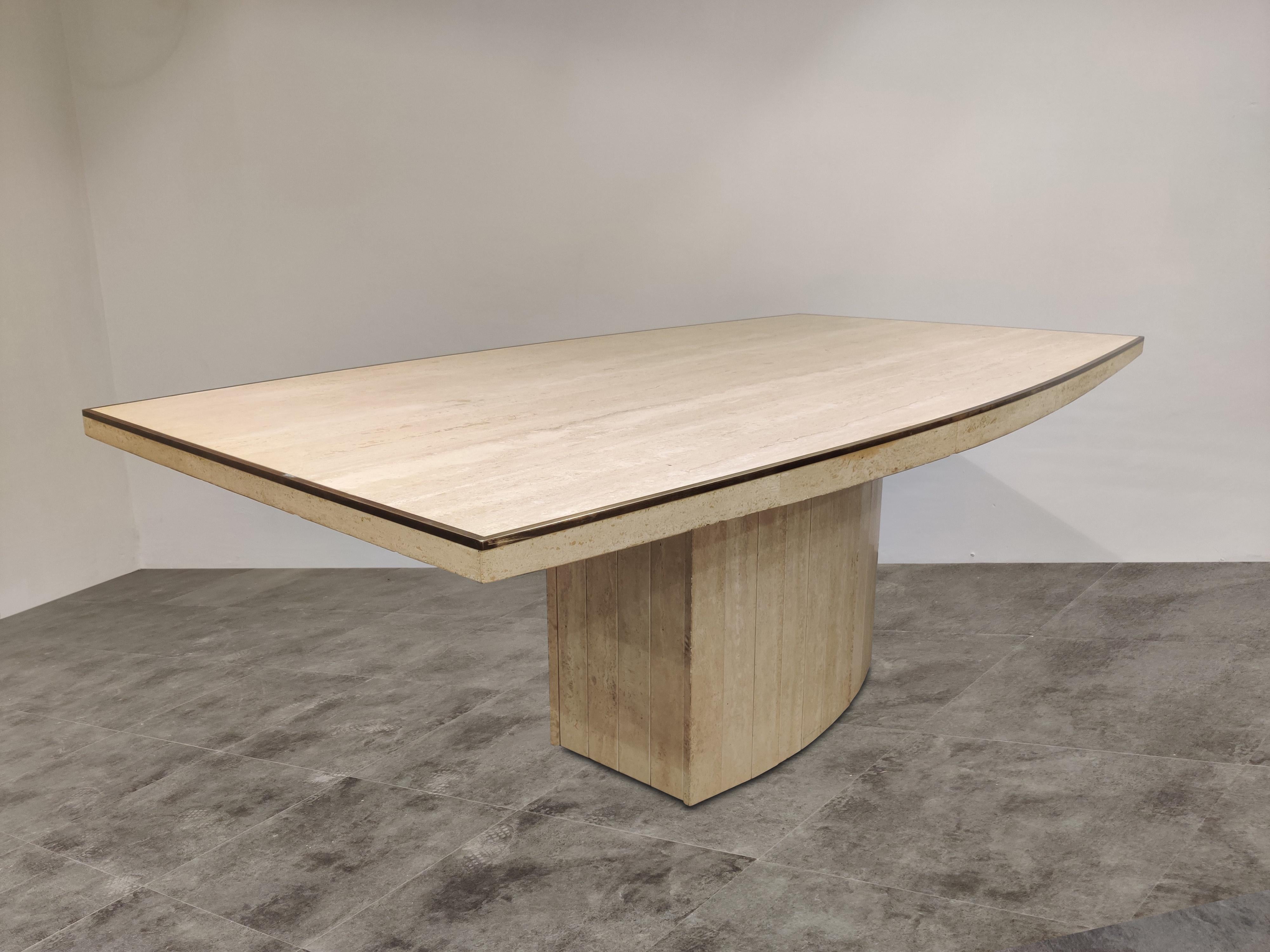 Willy Rizzo Dining Table for Jean Charles, 1970s 1