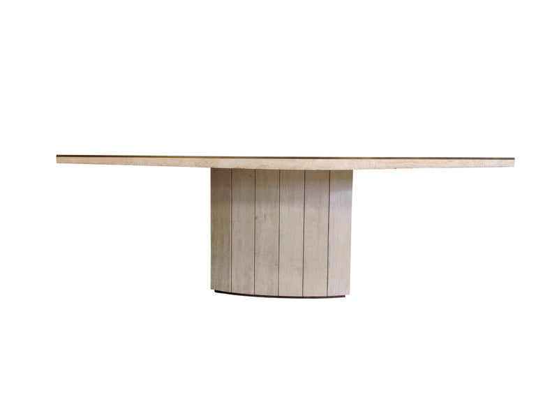 Willy Rizzo Dining Table for Jean Charles, 1970s For Sale 1