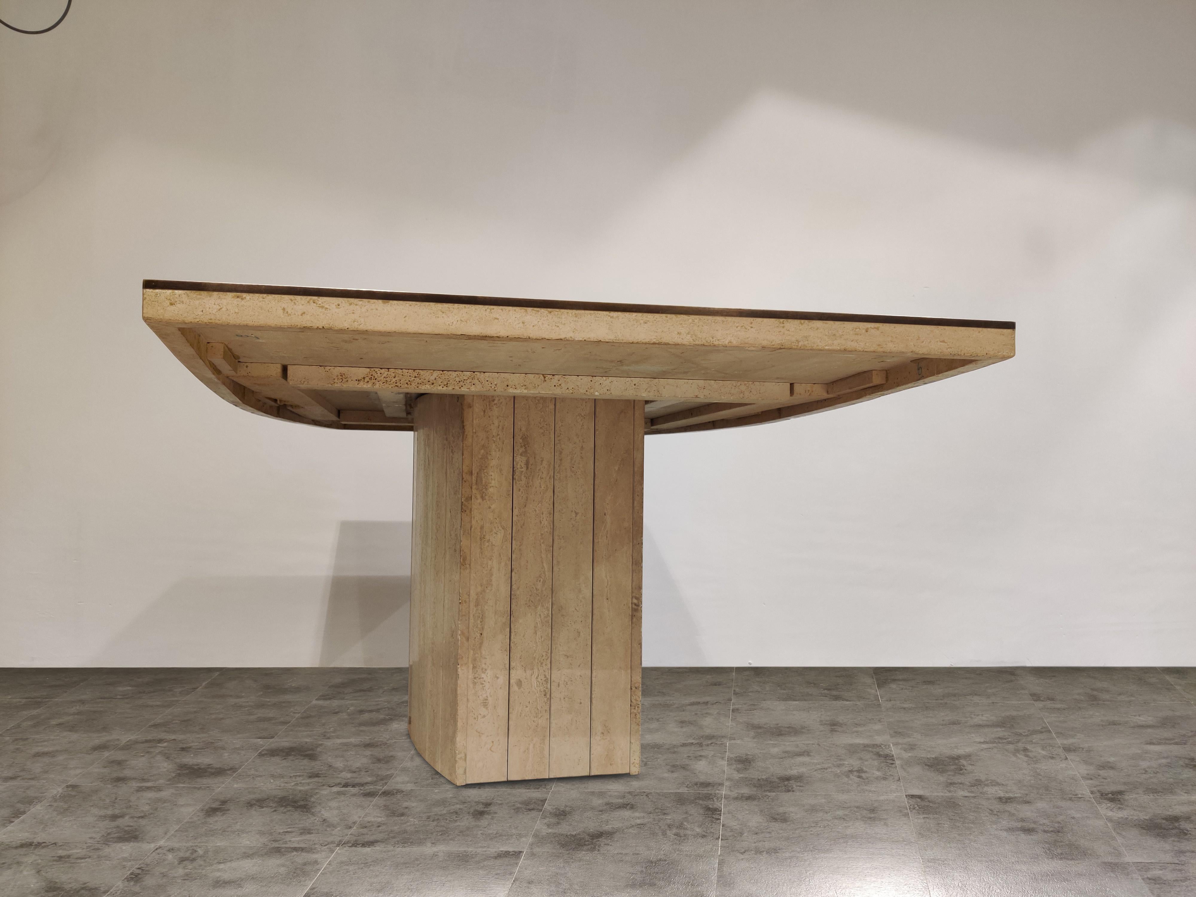 Willy Rizzo Dining Table for Jean Charles, 1970s 2