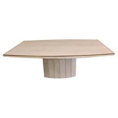 Table de salle à manger Willy Rizzo pour Jean Charles, 1970