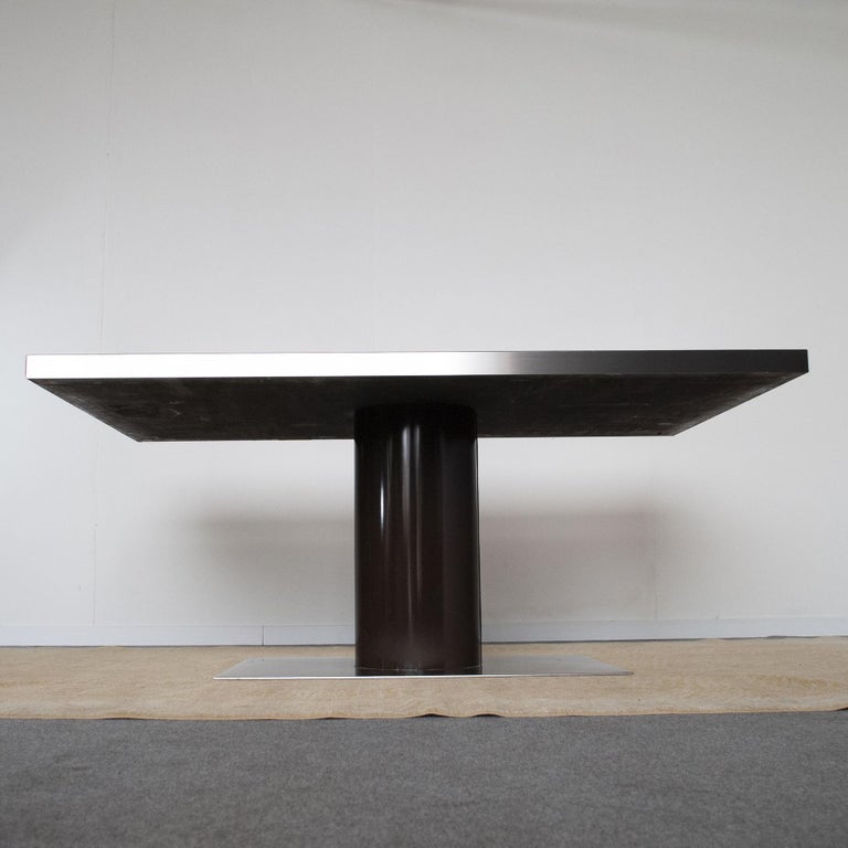 Willy Rizzo Dinning Table Mid Seventies For Sale 5