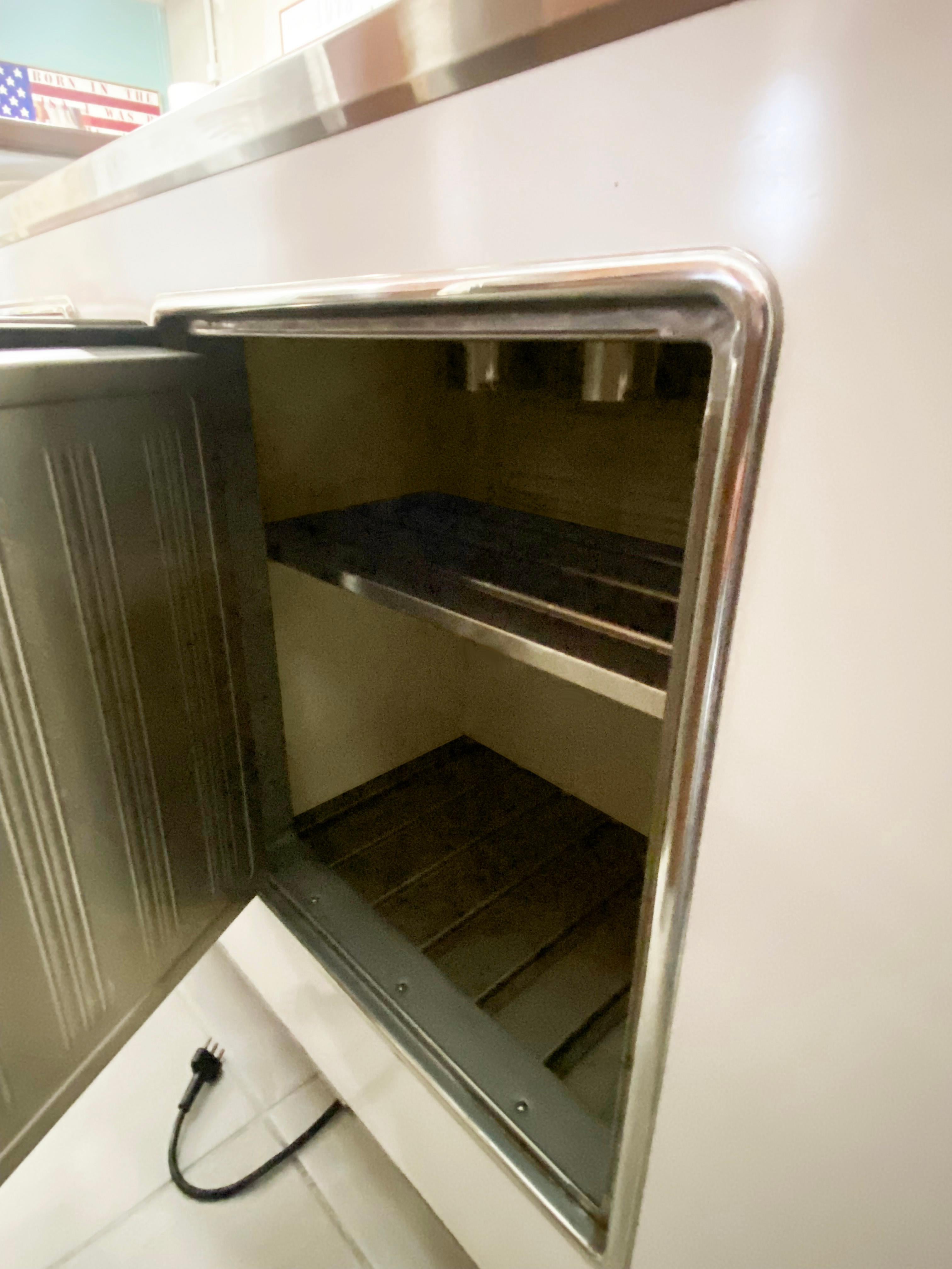 Willy Rizzo Bar exceptionnel et rare de Willy Rizzo Cuir et acier inoxydable en vente 7