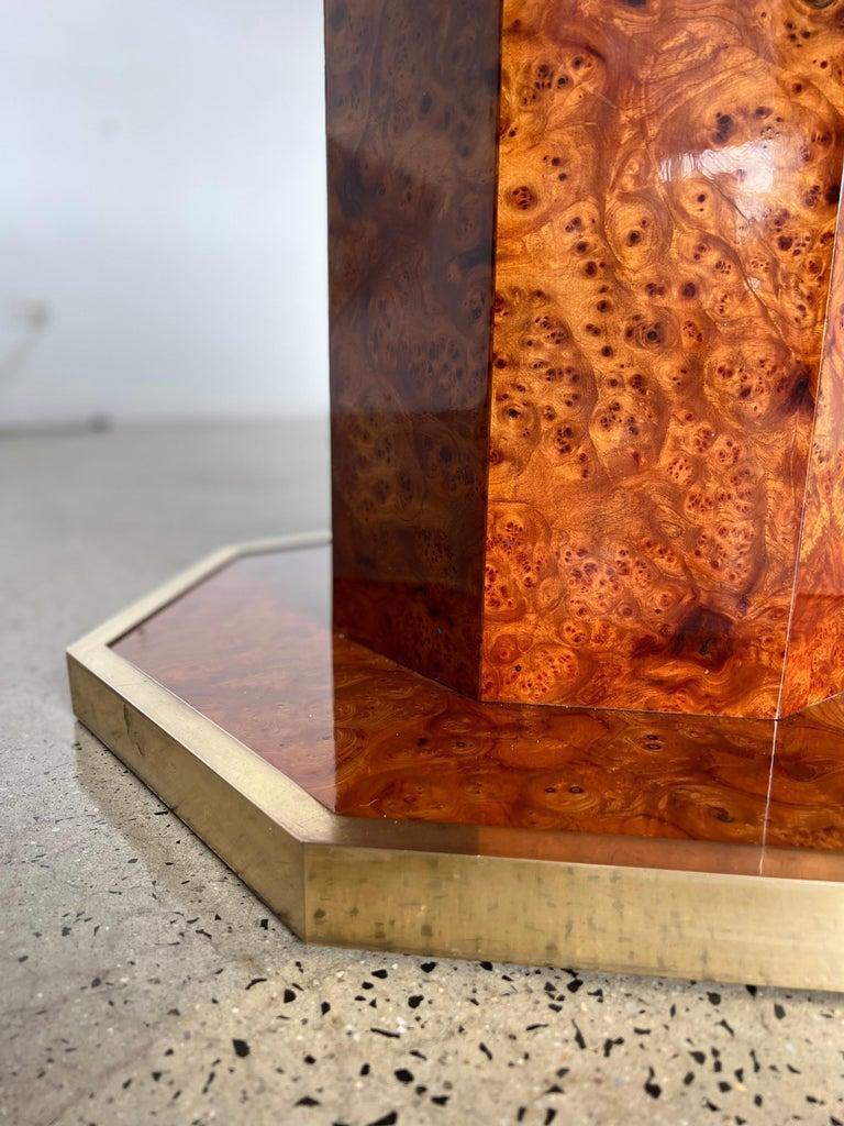 Mid-Century Modern Willy Rizzo for Mario Sabot Octagonal Dining Table For Sale