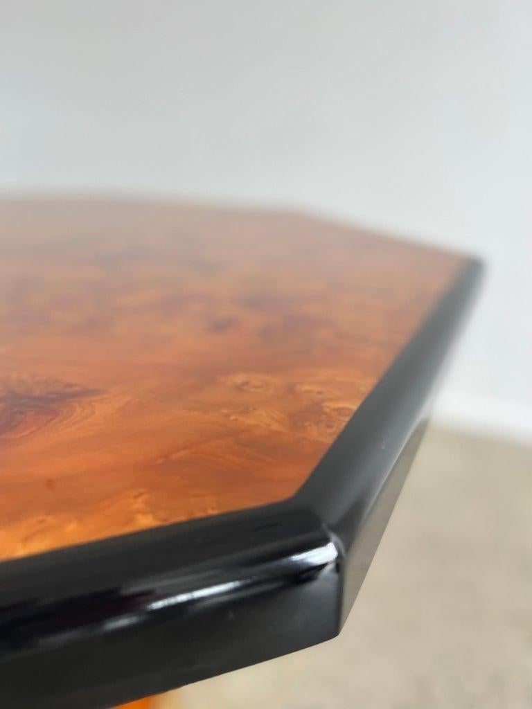 Willy Rizzo for Mario Sabot Octagonal Dining Table In Good Condition For Sale In Byron Bay, NSW