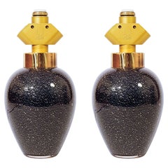 Willy Rizzo. Hollywood Regency Murano glass lamps by BD Lúmica, Spain, 1970s