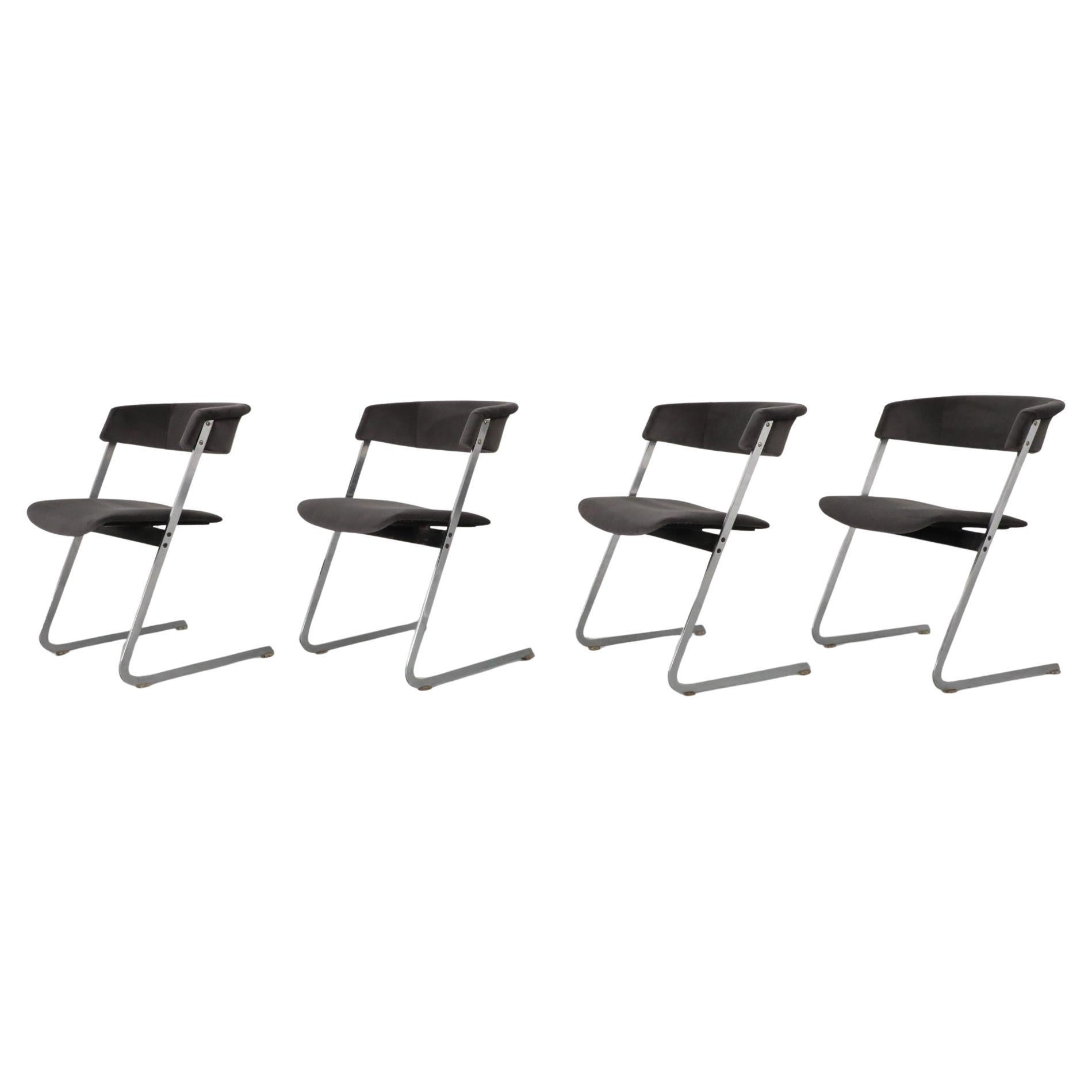 Willy Rizzo Inspired Zig Zag Chairs by Thereca