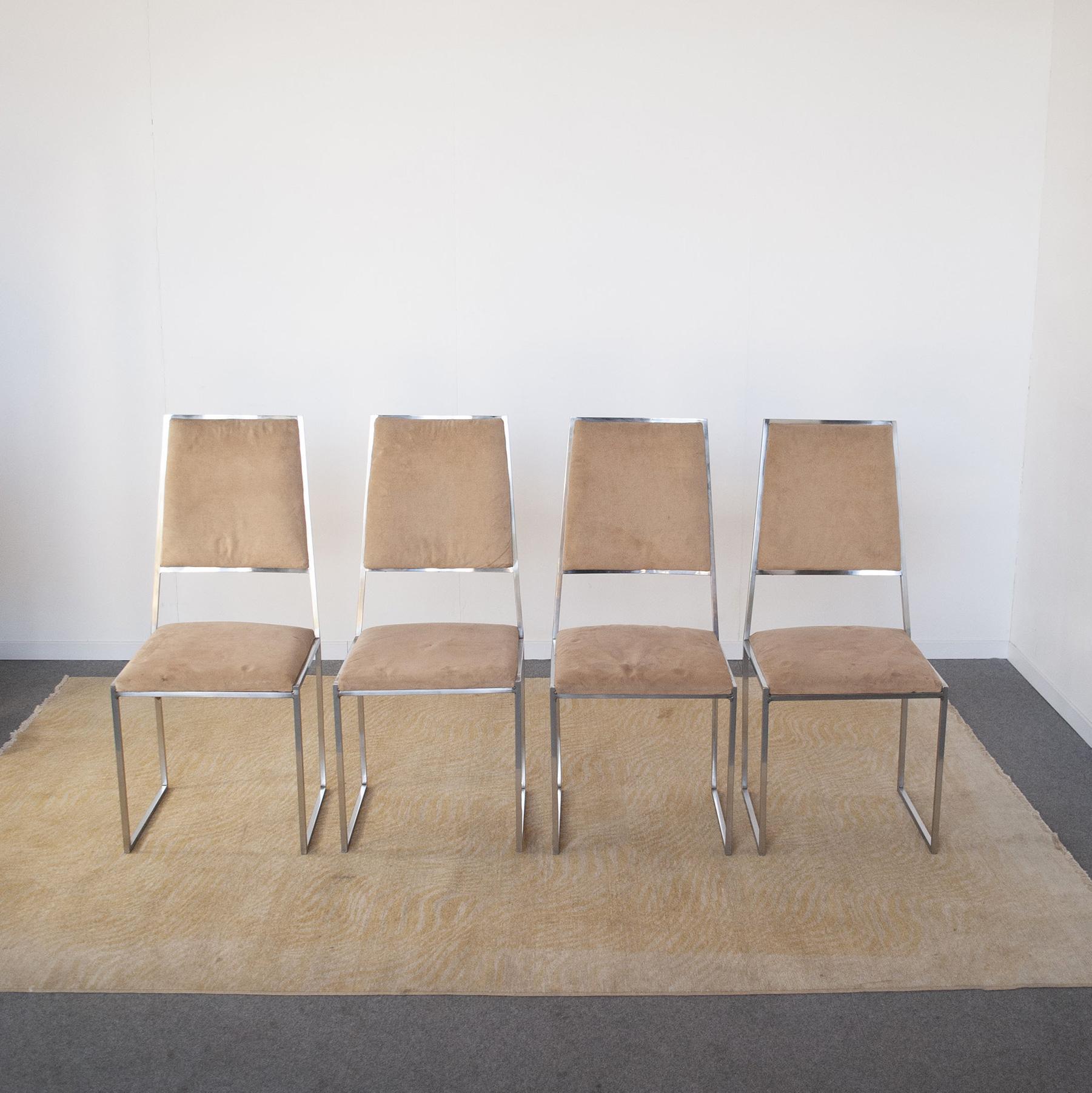 Mid-Century Modern Mario Sabot Italian Midcentury set of two Chairs Mid 70's For Sale