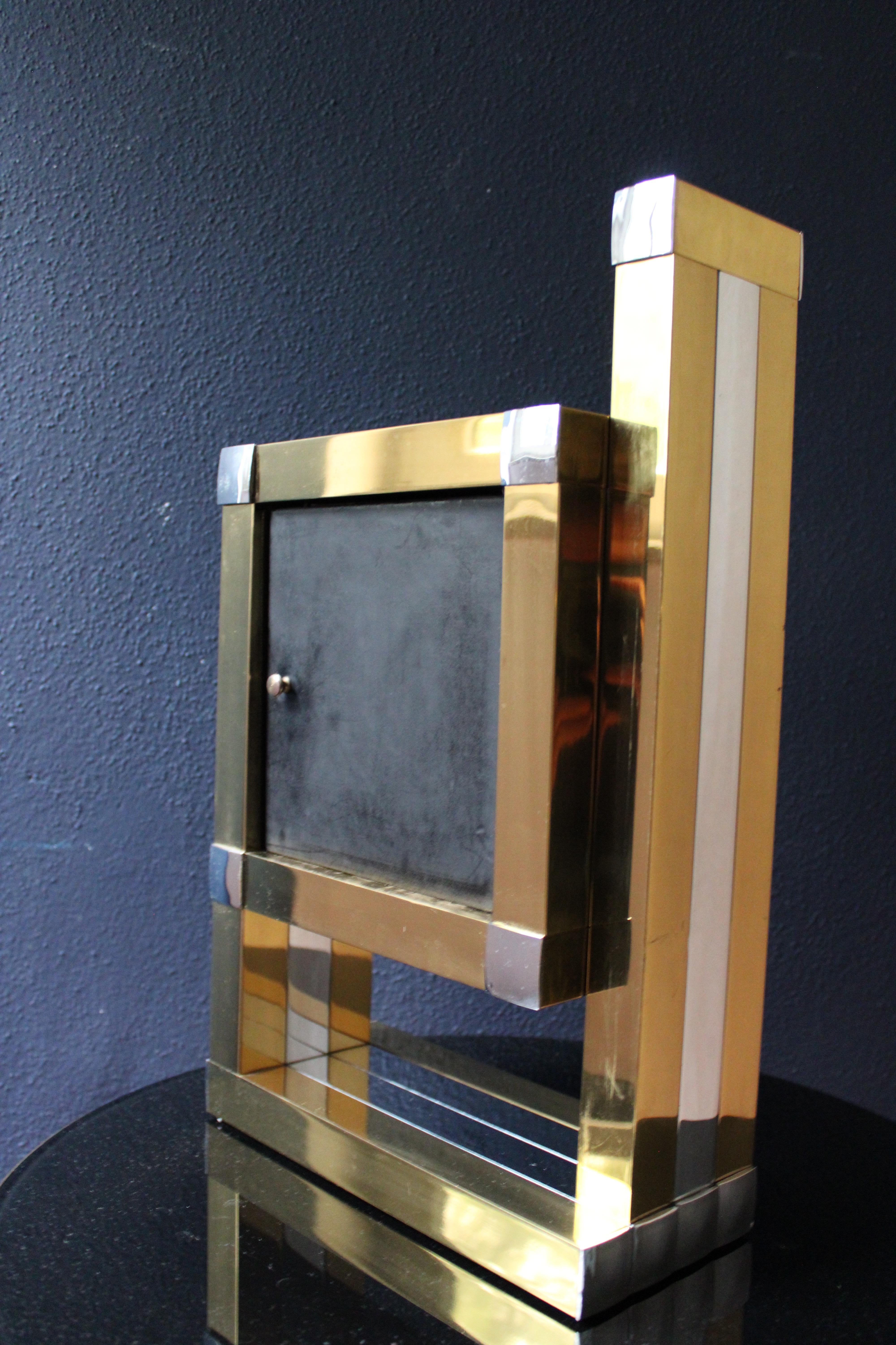 Willy Rizzo Lumica-Uhr, Bicolor, 1970er Jahre im Zustand „Gut“ im Angebot in Cork, IE