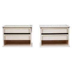 Vintage Willy Rizzo Mario Sabot Nightstands, 1970s