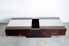 Willy Rizzo Mirror Table Bar