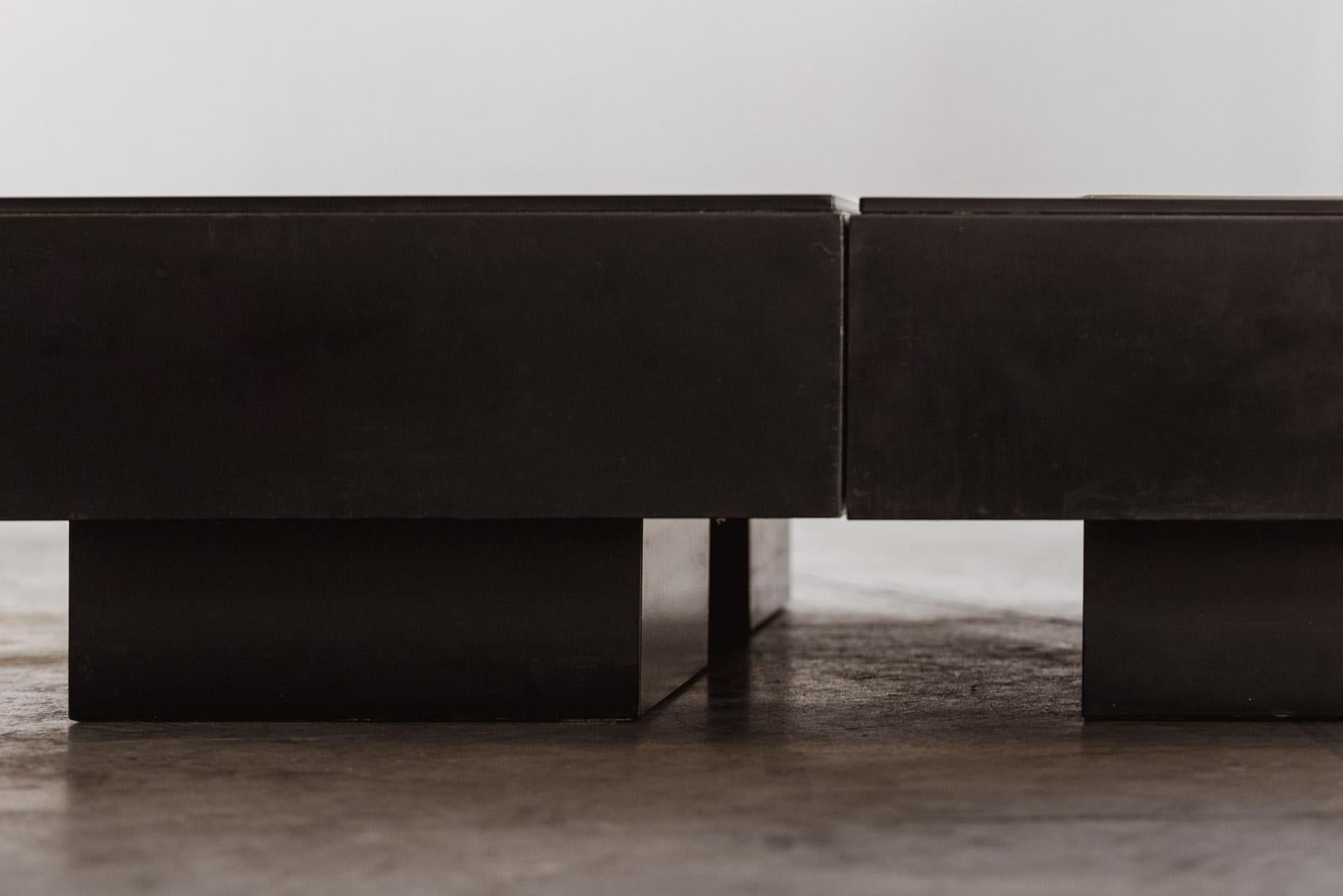 Tavolino modulare Willy Rizzo, anni '70 in vendita 5