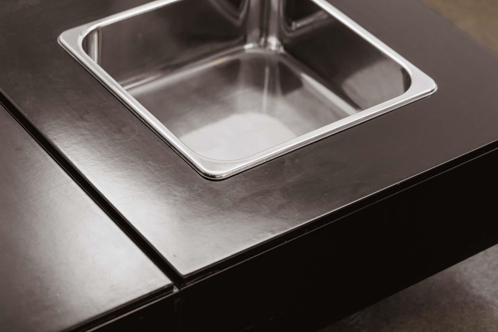 Tavolino modulare Willy Rizzo, anni '70 In condizioni buone in vendita a Lonigo, Veneto