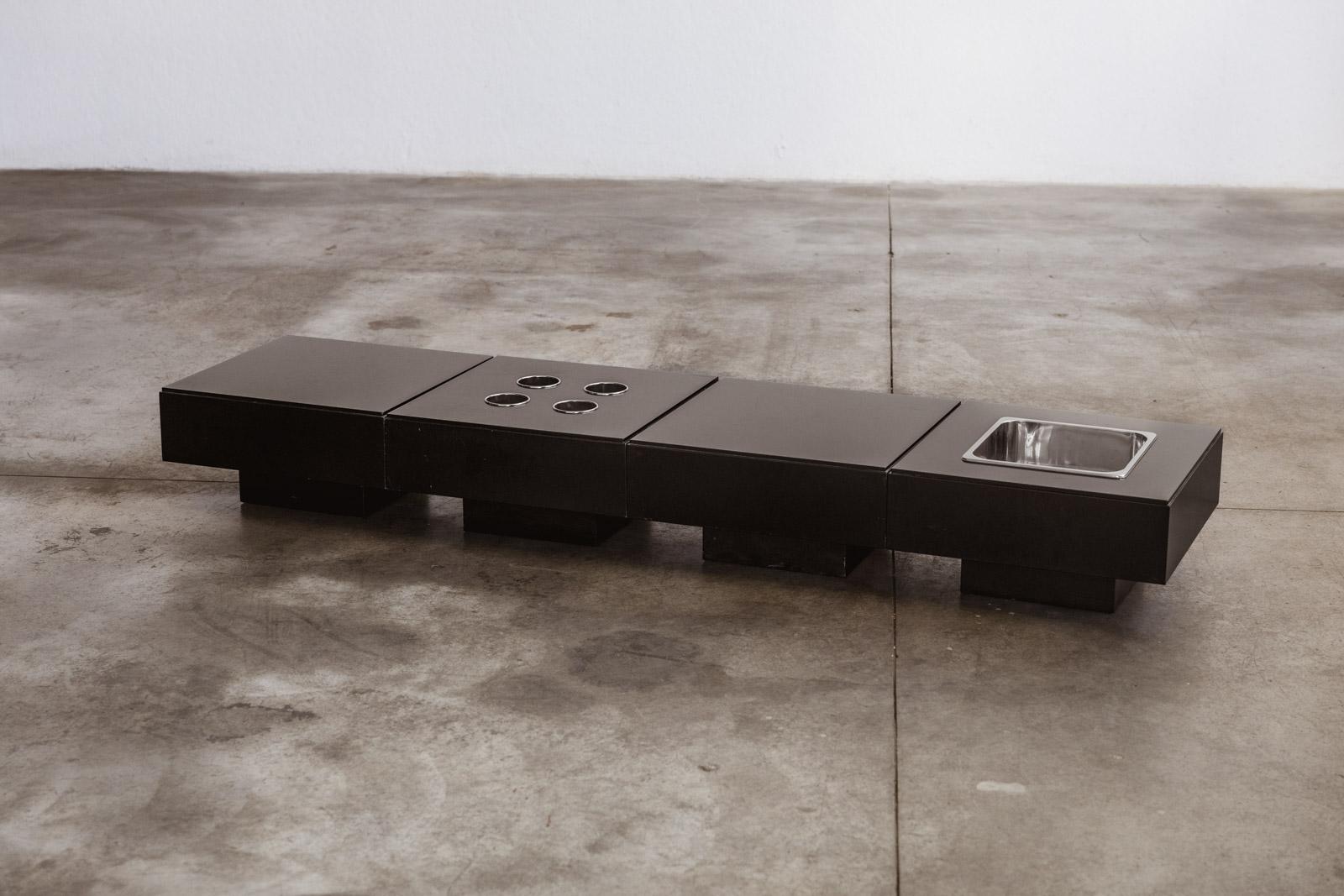 Tavolino modulare Willy Rizzo, anni '70 in vendita 2