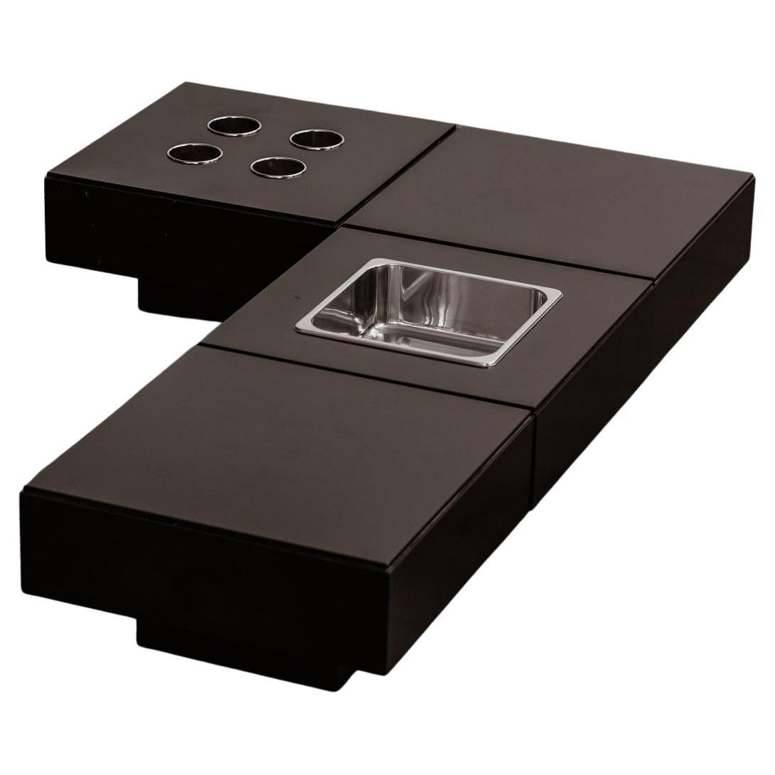 Tavolino modulare Willy Rizzo, anni '70 in vendita