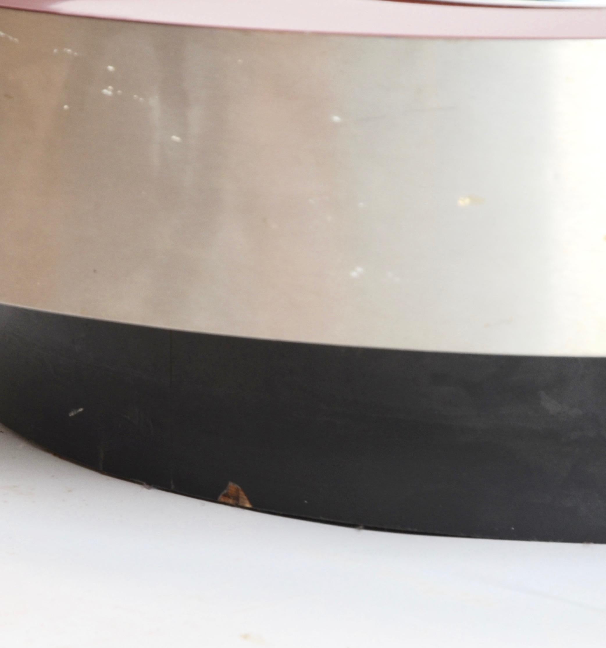 Willy Rizzo, Revolving Cocktail Table, Model TRG, 1970s 1