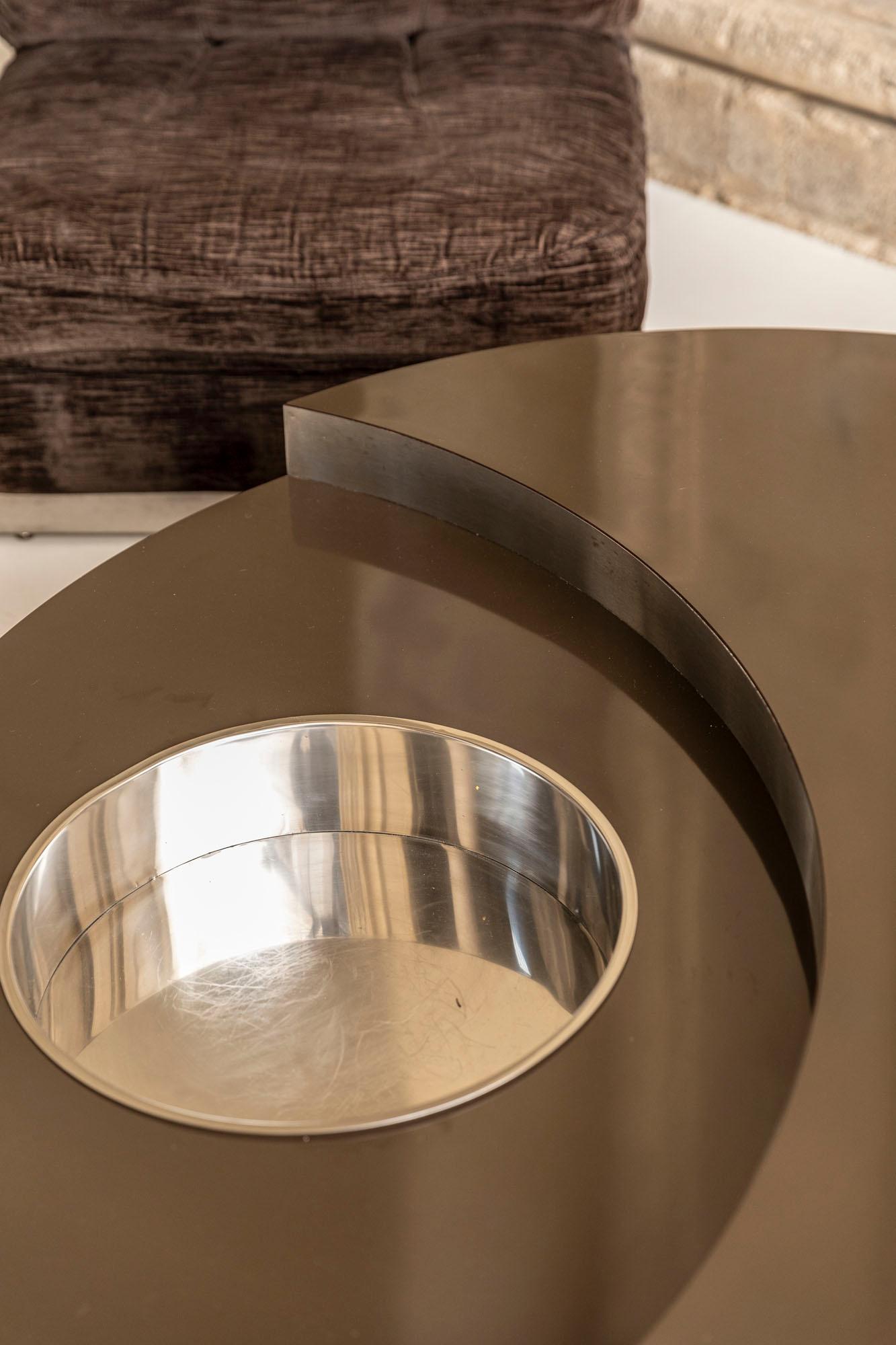 Willy Rizzo Revolving Coffee Table 5