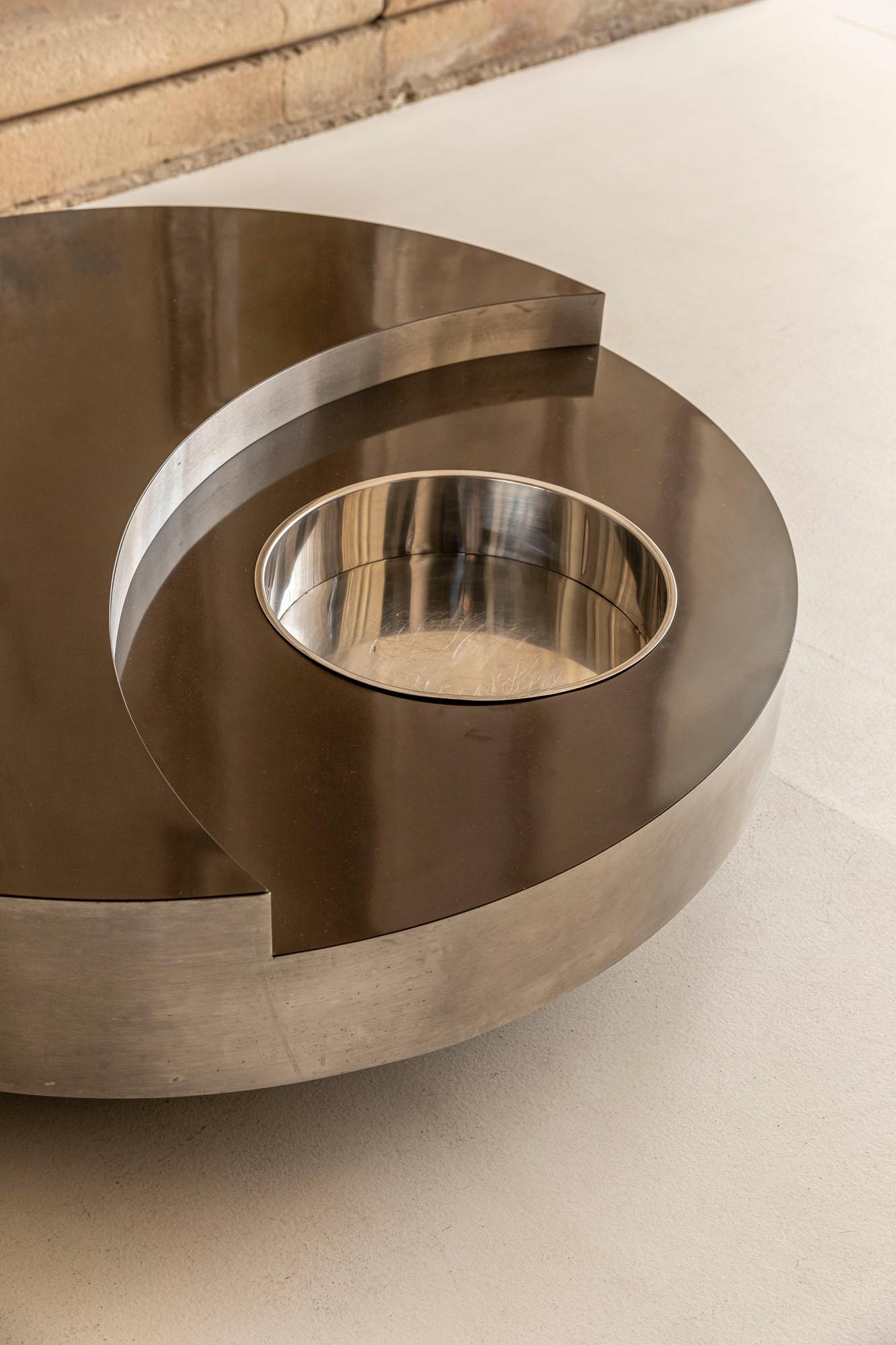 Willy Rizzo Revolving Coffee Table 2