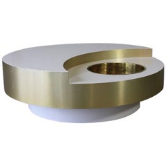 Willy Rizzo Revolving Coffee Table