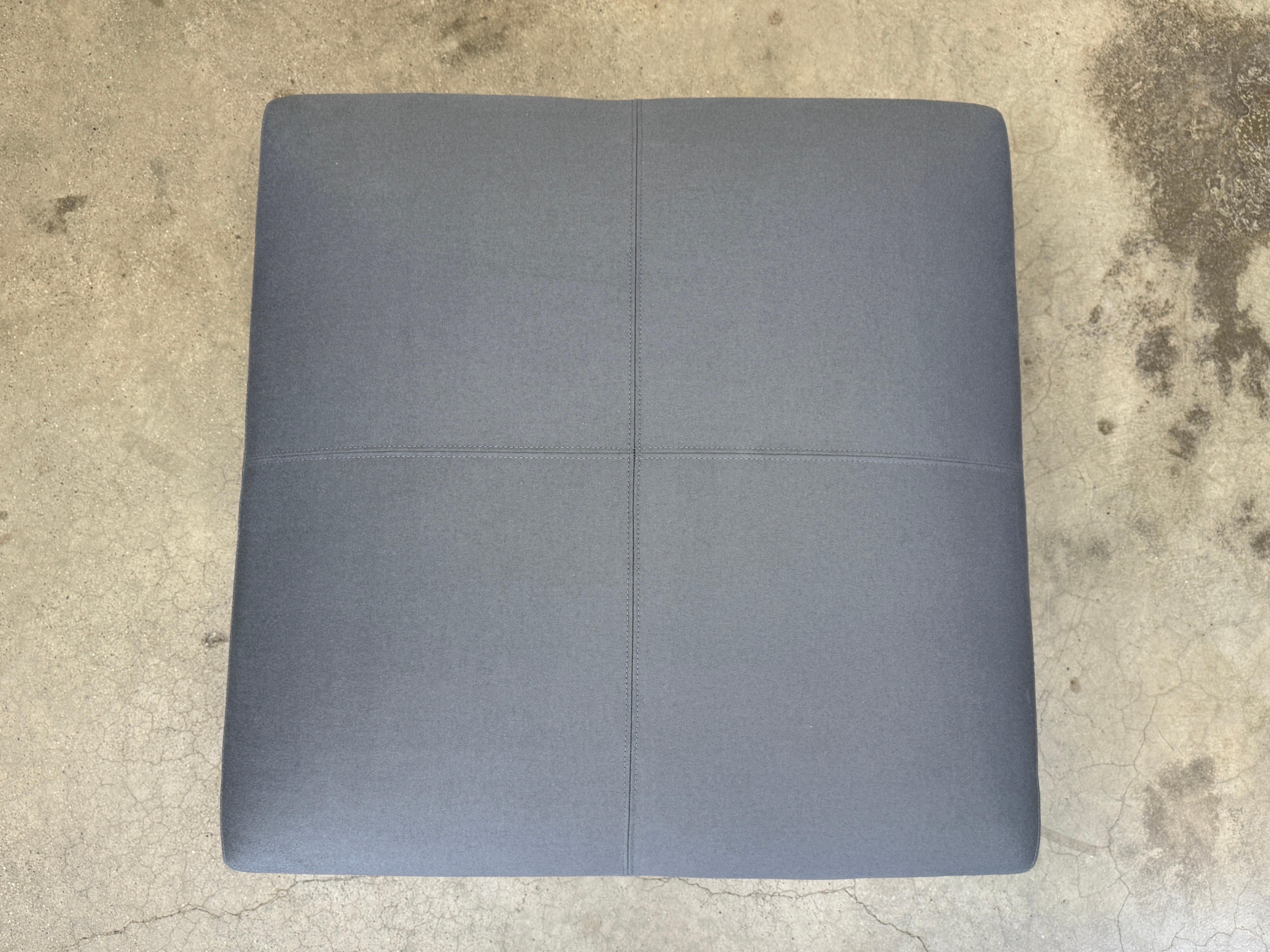 Willy Rizzo Rolling Ottoman In Good Condition For Sale In Dallas, TX
