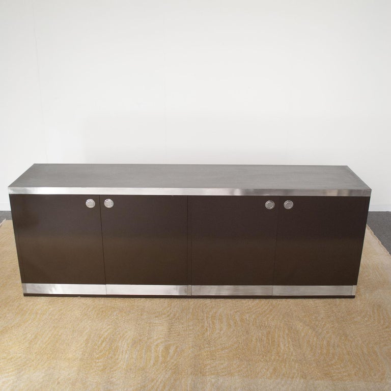 Willy Rizzo Stalin Mid-Century Sideboard for Sabot 70's For Sale 6