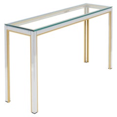 Vintage Willy Rizzo Style Console Table