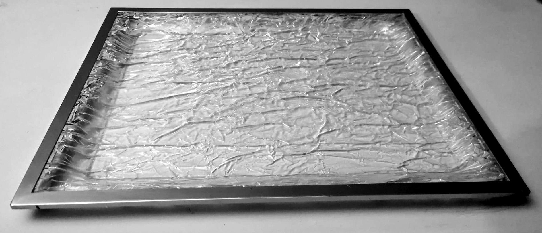 Mid-Century Modern Plateau italien de style Willy Rizzo en plexiglas et laiton nickelé en vente