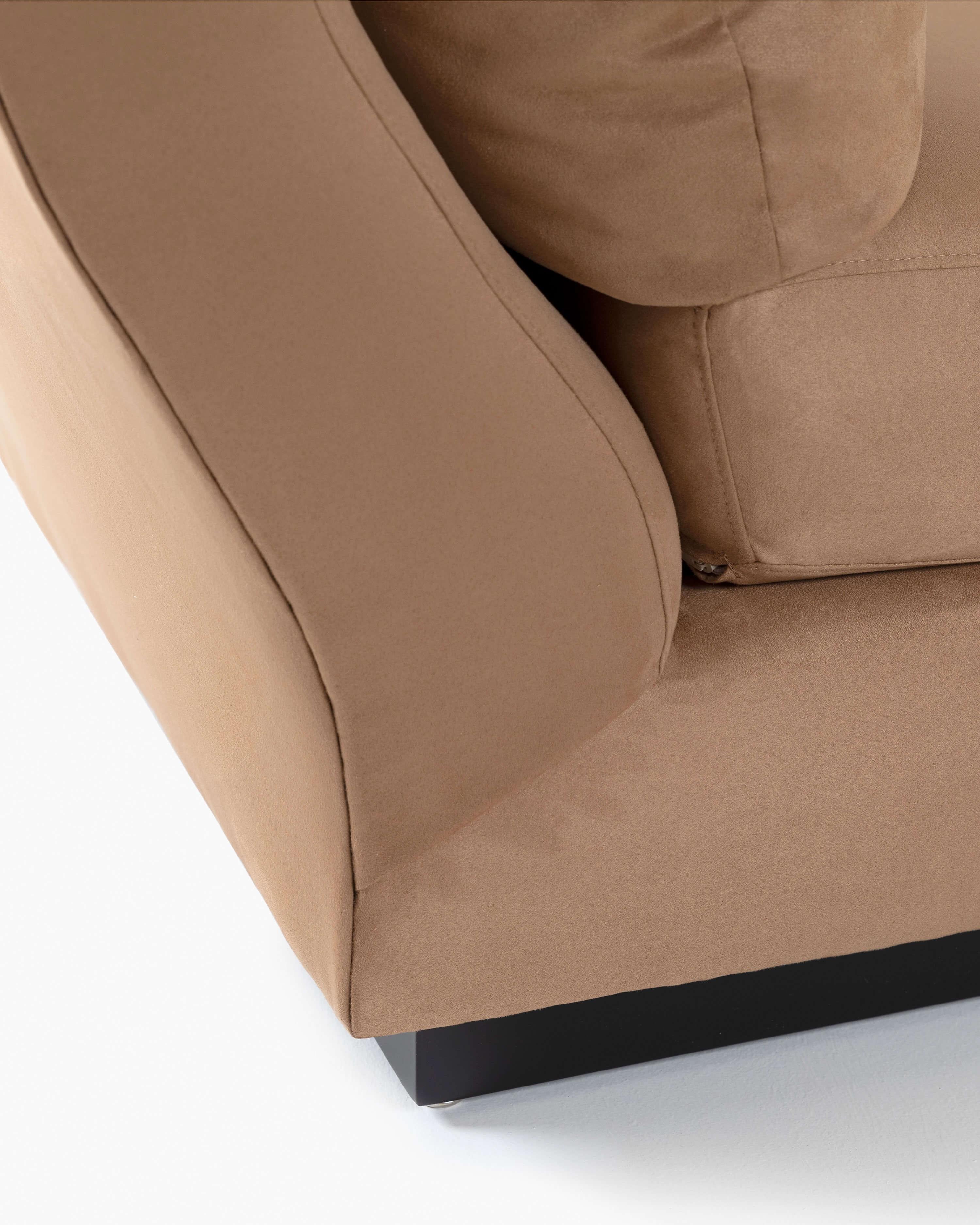 Willy Rizzo Super C Sofa Set with Wood Base and Ultra-suede Upholstery, 1969 (Ensemble de canapés Super C avec base en bois et rembourrage en ultra-suède) État moyen - En vente à Cheyenne, WY