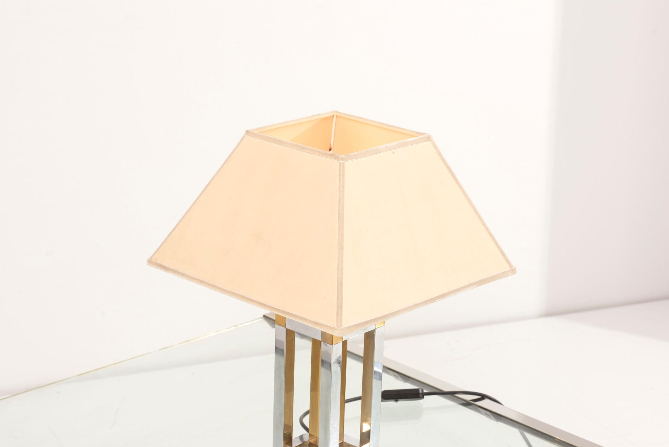 Willy Rizzo Table Lamp, Italy, 1970s For Sale 1