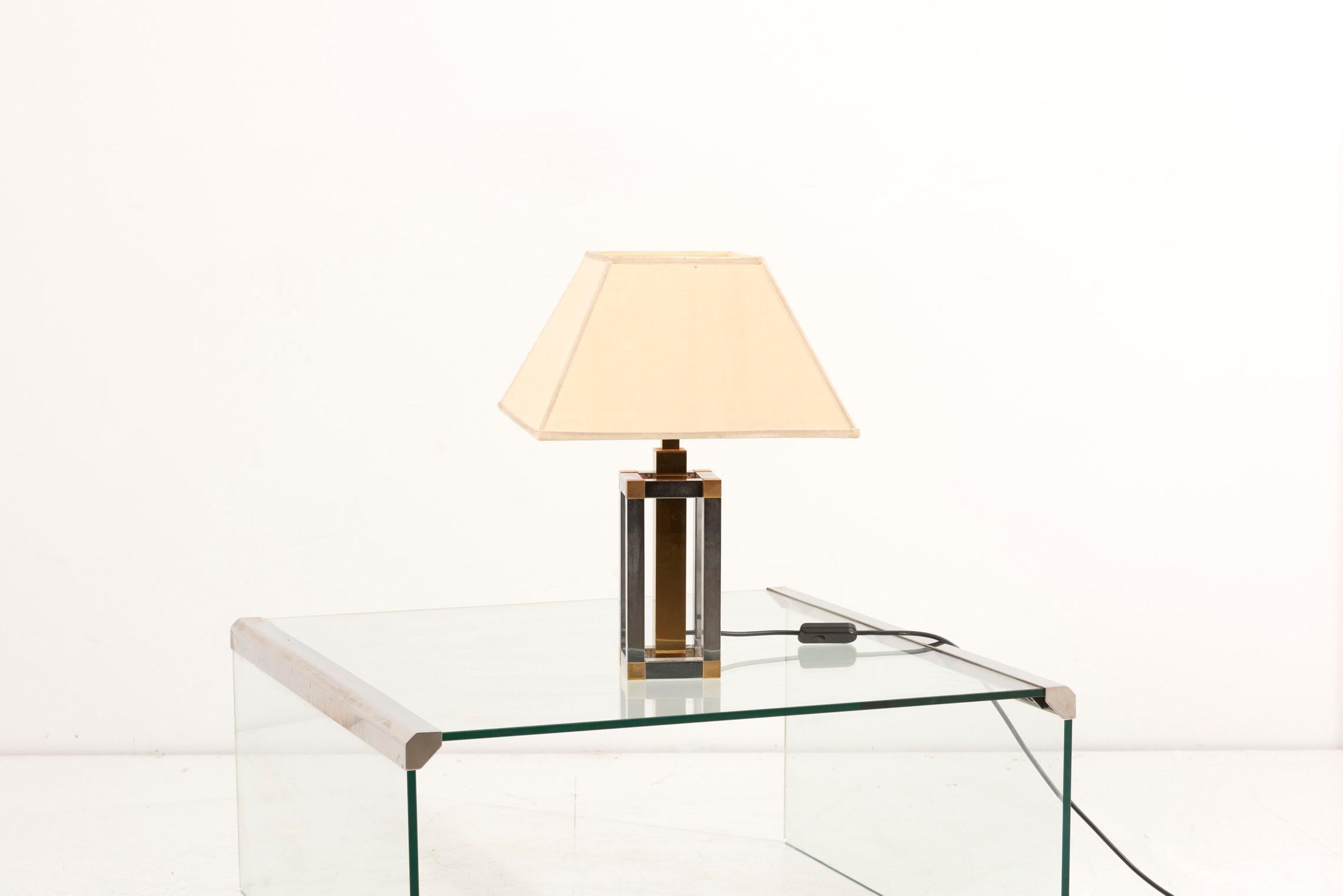 Willy Rizzo Table Lamp, Italy, 1970s For Sale 2