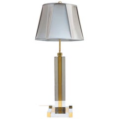 Vintage Willy Rizzo Table Lamp, Italy