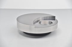 Willy Rizzo TRG Revolving Coffee Table, Italy, 1970