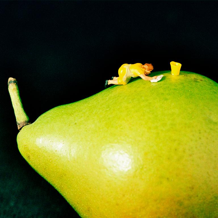 Pigment print on aluminium