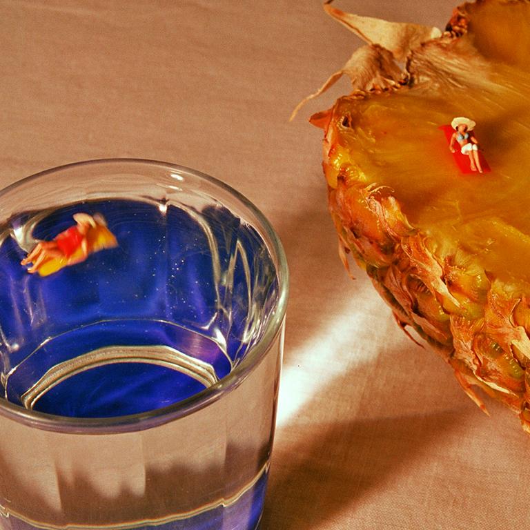 Pineapple - 21st Century, Contemporary, Miniature Photography, Pigment Print 1