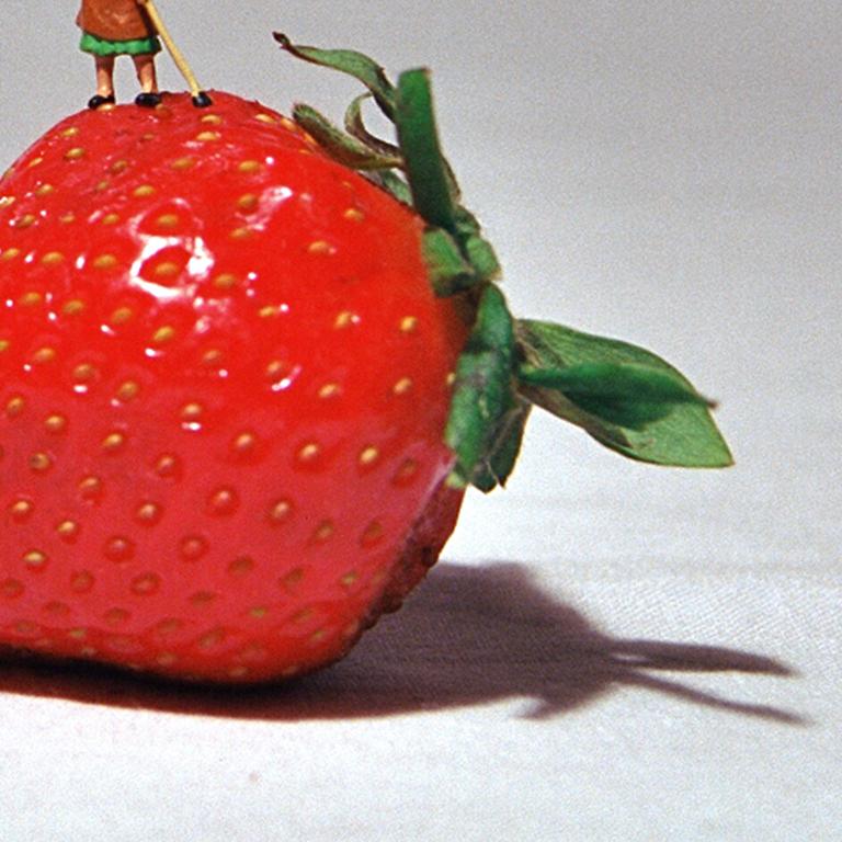 Strawberry - 21st Century, Contemporary, Miniature Photography, Pigment Print 3
