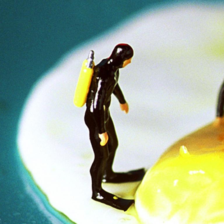 Sunny Side Up - 21st Century, Contemporary, Miniature Photography, Pigment Print 1