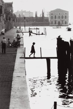 Fondamenta Nuove, Schwarz-Weiß-Landschaftsfotografie von Kanälen in Venedig