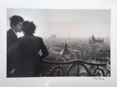 The Lovers of the Bastille - Willy Ronis, 20th Century, Humanist Photographer