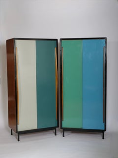 Willy Van Der Meeren cabinet / wardrobe for Tubax. Belgium c1952