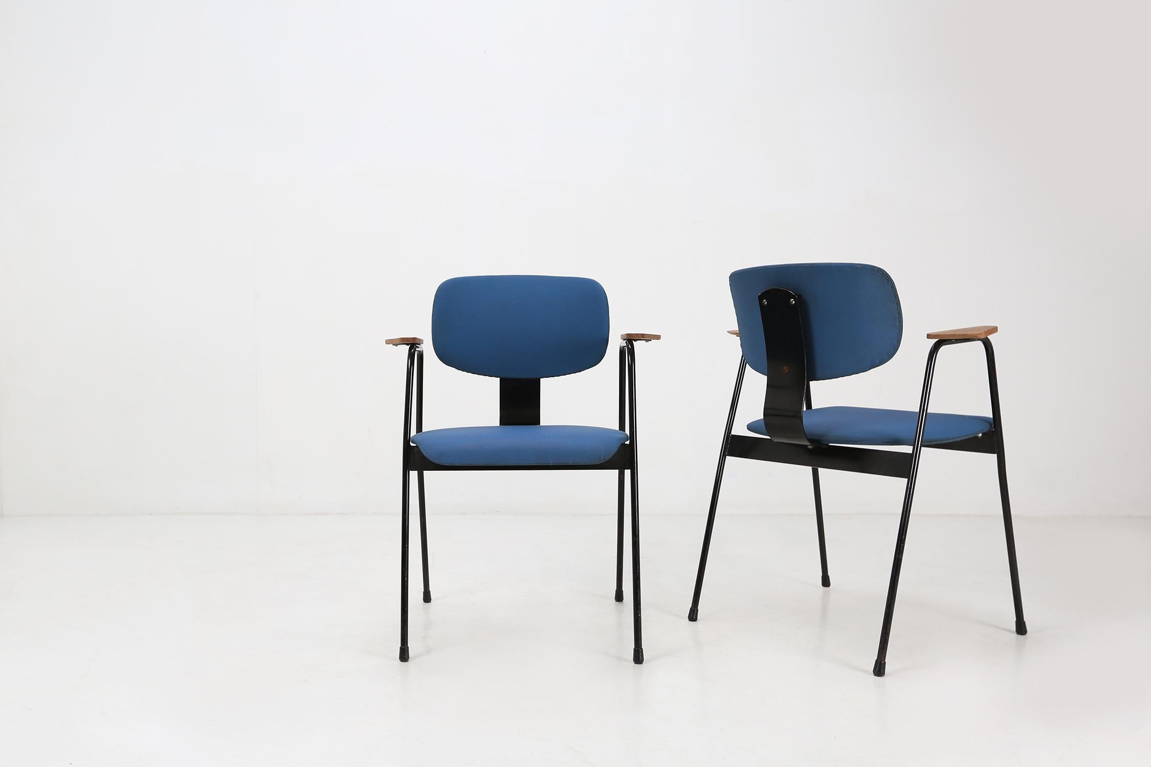 Mid-Century Modern Willy Van Der Meeren Chairs, 1950