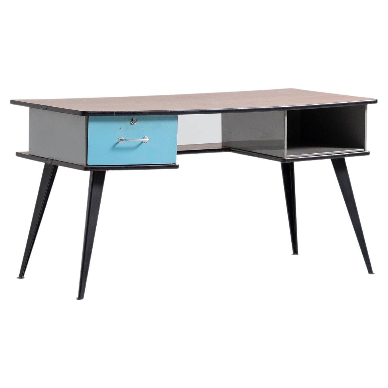 Willy Van Der Meeren Desk by Tubax Belgium 1955 For Sale