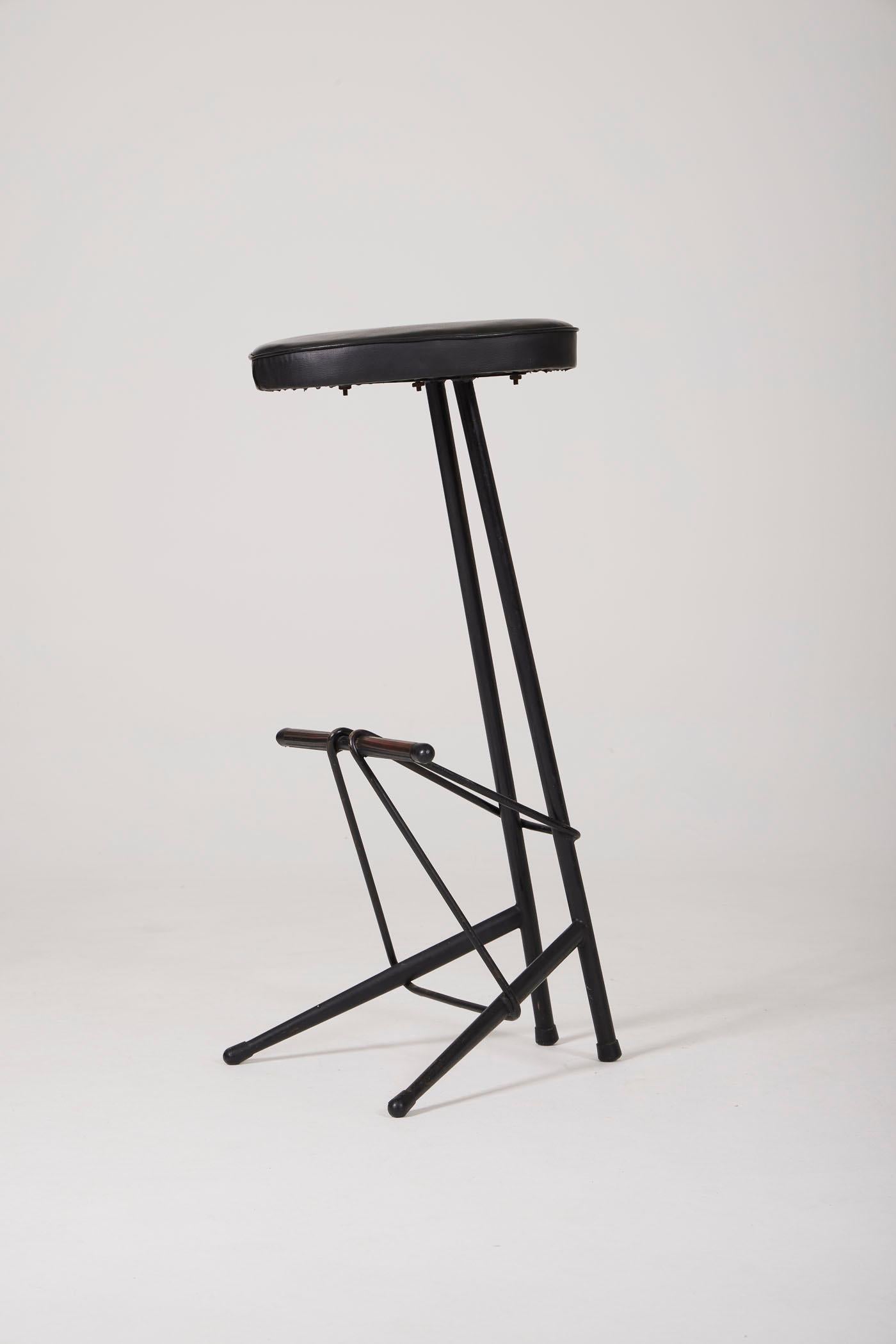 Willy Van der Meeren high stool For Sale 1